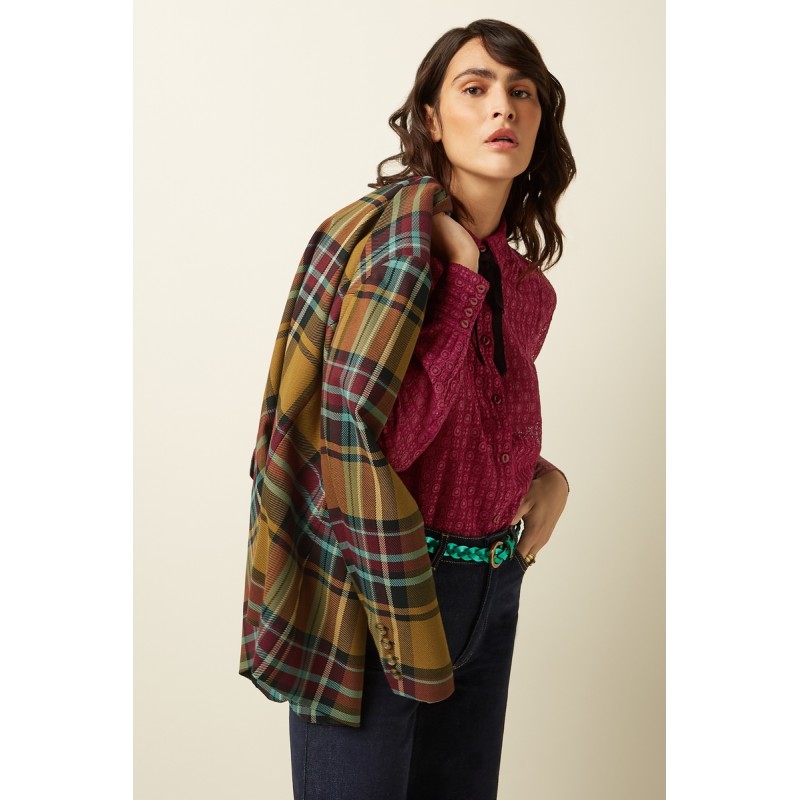 Daisy Blazer Caroll Check KING LOUIE