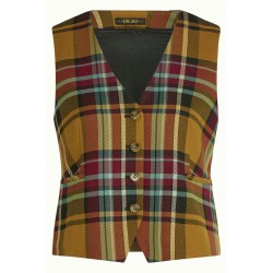Bianca Gilet Caroll Check KING LOUIE