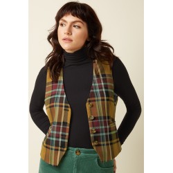 Bianca Gilet Caroll Check KING LOUIE