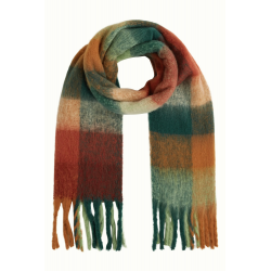 Check Scarf Multi KING LOUIE