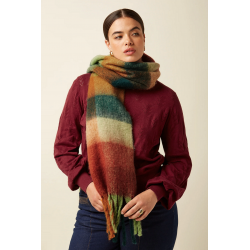 Check Scarf Multi KING LOUIE