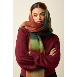 Check Scarf Multi KING LOUIE
