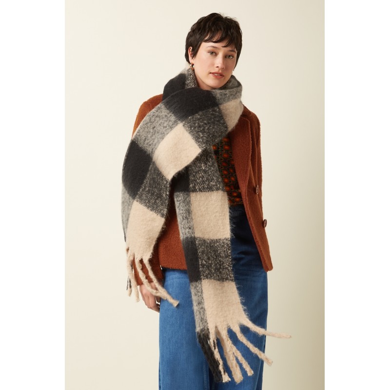 Scarf Check 2-Tone
