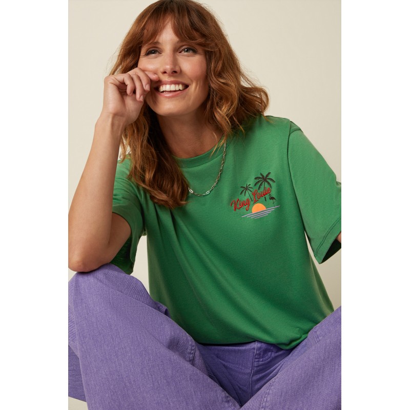 Boxy Top Placement Print KING LOUIE 45,50 €