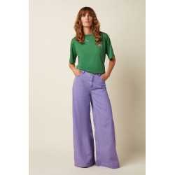 Boxy Top Placement Print KING LOUIE