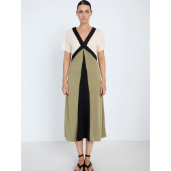 Vestido modal tricolor SKATÏE