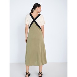 Vestido modal tricolor SKATÏE