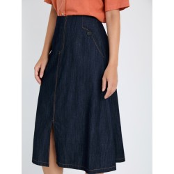 Falda tejana midi SKATÏE