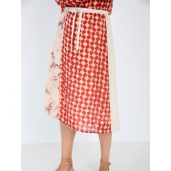 Falda patchwork fluida SKATÏE