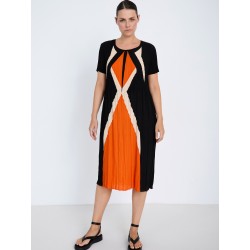 Vestido estampado "non-iron" SKATÏE