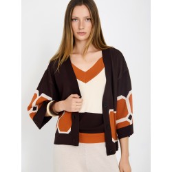 Chaqueta punto jacquard SKATÏE