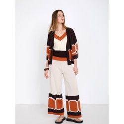 Chaqueta punto jacquard SKATÏE