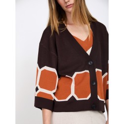 Chaqueta punto jacquard SKATÏE