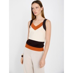 Top intarsia punto SKATÏE