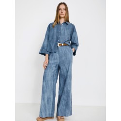 Pantalón desgastado pliegues SKATÏE