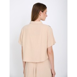 Camisa bordado floral SKATÏE