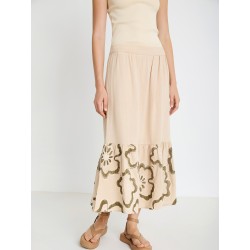Falda bordado floral SKATÏE