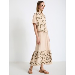 Falda bordado floral SKATÏE