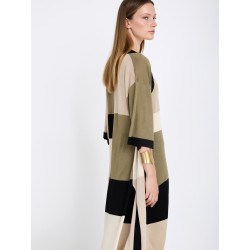 Chaqueta punto colorblock SKATÏE