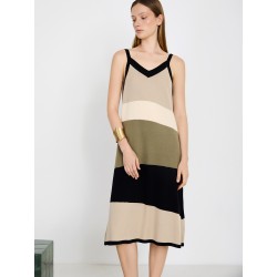 Vestido intarsia colorblock SKATÏE 79,95 €