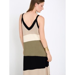 Vestido intarsia colorblock SKATÏE 79,95 €