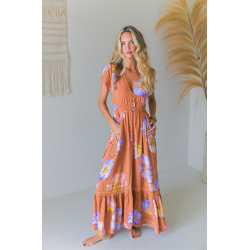 SERENDIPITY PRINT CARMEN MAXI DRESS JAASE 73,75 €
