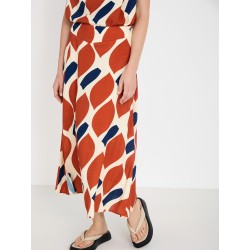 Falda midi estampada SKATÏE