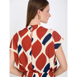 Blusa estampado gráfico SKATÏE