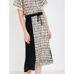 Falda patchwork cuadros SKATÏE