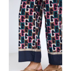 Pantalón estampado retro SKATÏE