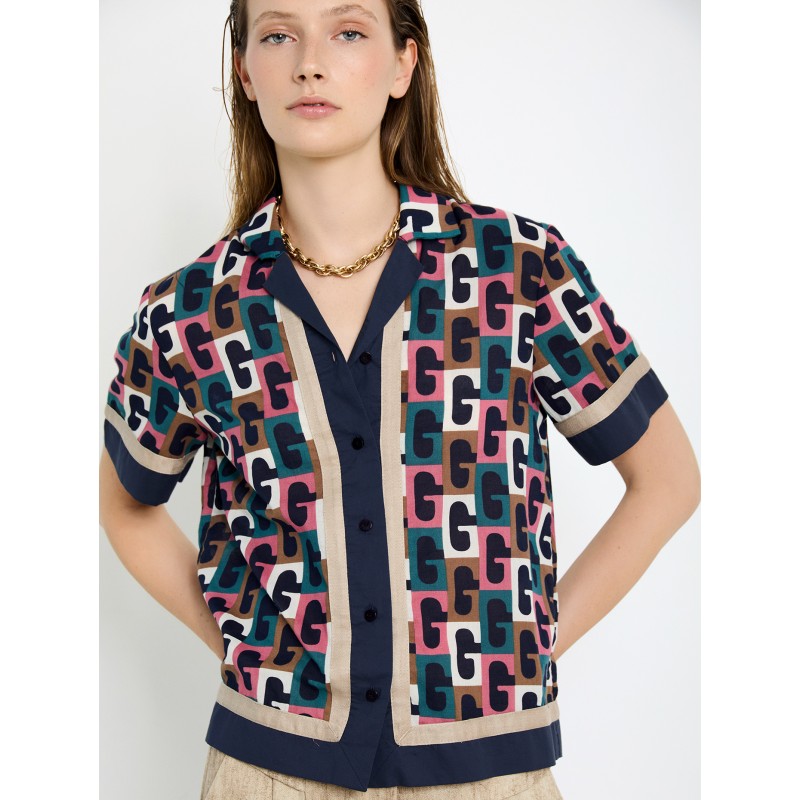 Camisa estampado retro SKATÏE