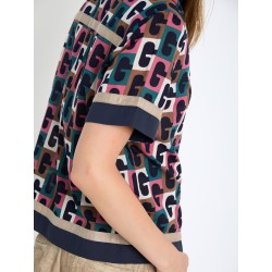Camisa estampado retro SKATÏE