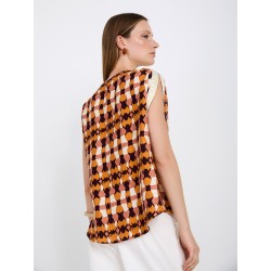 Blusa cinta metalizada SKATÏE