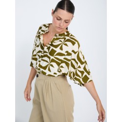 Camisa estampado abstracto SKATÏE