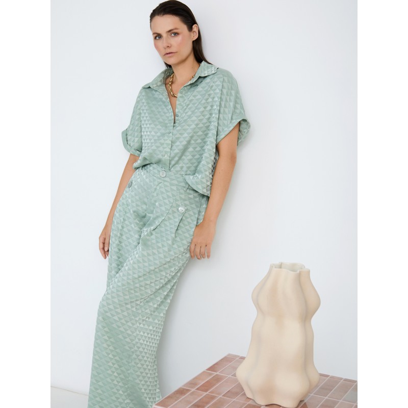 Camisa jacquard geométrico SKATÏE 54,00 € -20%