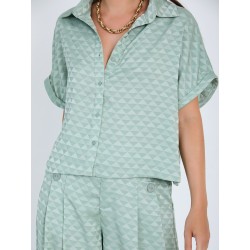 Camisa jacquard geométrico SKATÏE