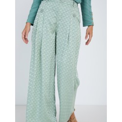 Pantalón jacquard geométrico SKATÏE