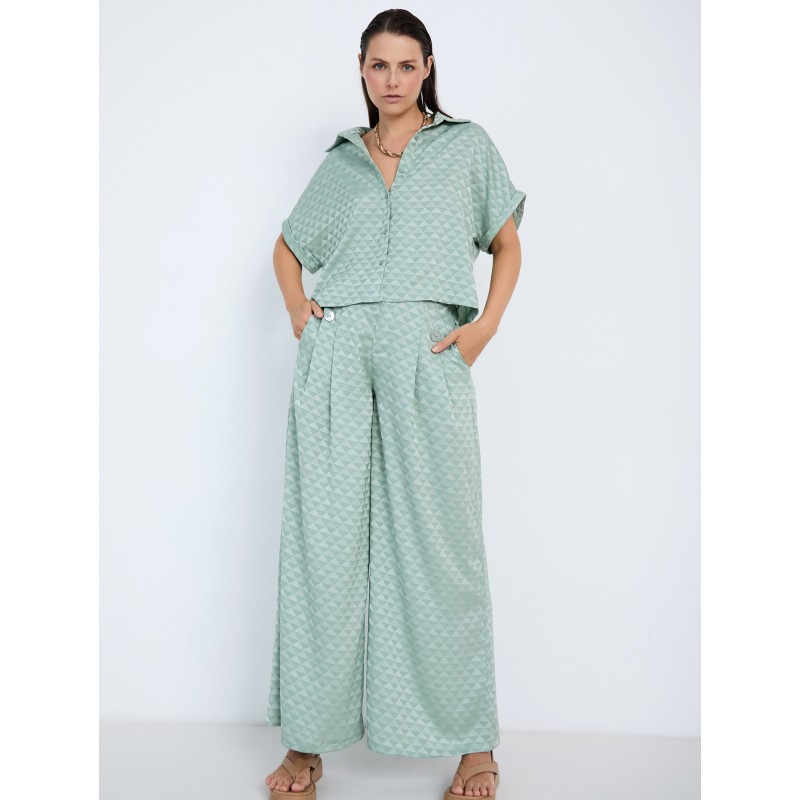 Pantalón jacquard geométrico SKATÏE