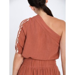 Blusa escote asimétrico SKATÏE