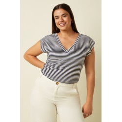 Double V Top Mariniere Stripe KING LOUIE