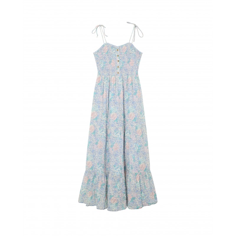 CLOUD GARDEN JULIE STRAPLESS DRESS MISTY BLOOM MAISON HOTEL