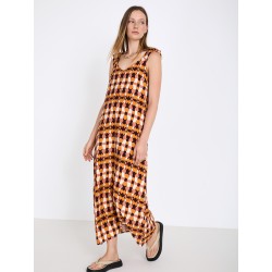 Vestido midi estampado SKATÏE