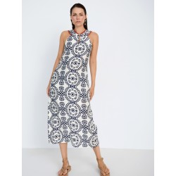 Vestido estampado étnico SKATÏE