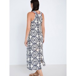 Vestido estampado étnico SKATÏE