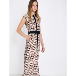 Vestido estampado retro SKATÏE