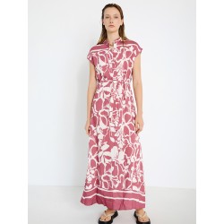 Vestido estampado abstracto SKATÏE