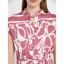 Vestido estampado abstracto SKATÏE