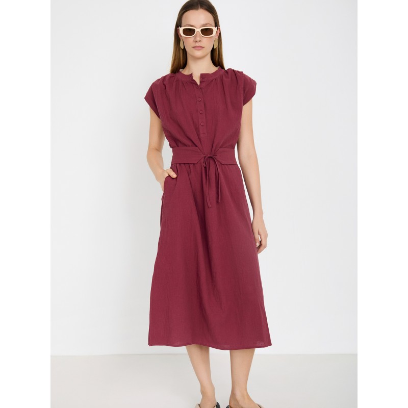 Vestido algodón hombrera SKATÏE