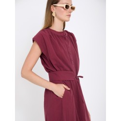 Vestido algodón hombrera SKATÏE
