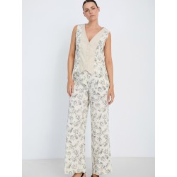 Pantalón estampado cinturón SKATÏE